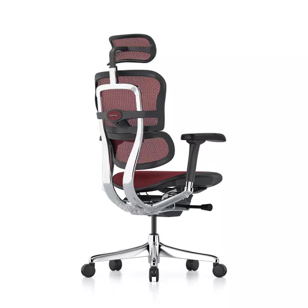 Ergohuman Elite Evolution nera, rete rossa | Procomfort