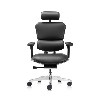 Ergohuman Elite Evolution, cuir noir | Procomfort