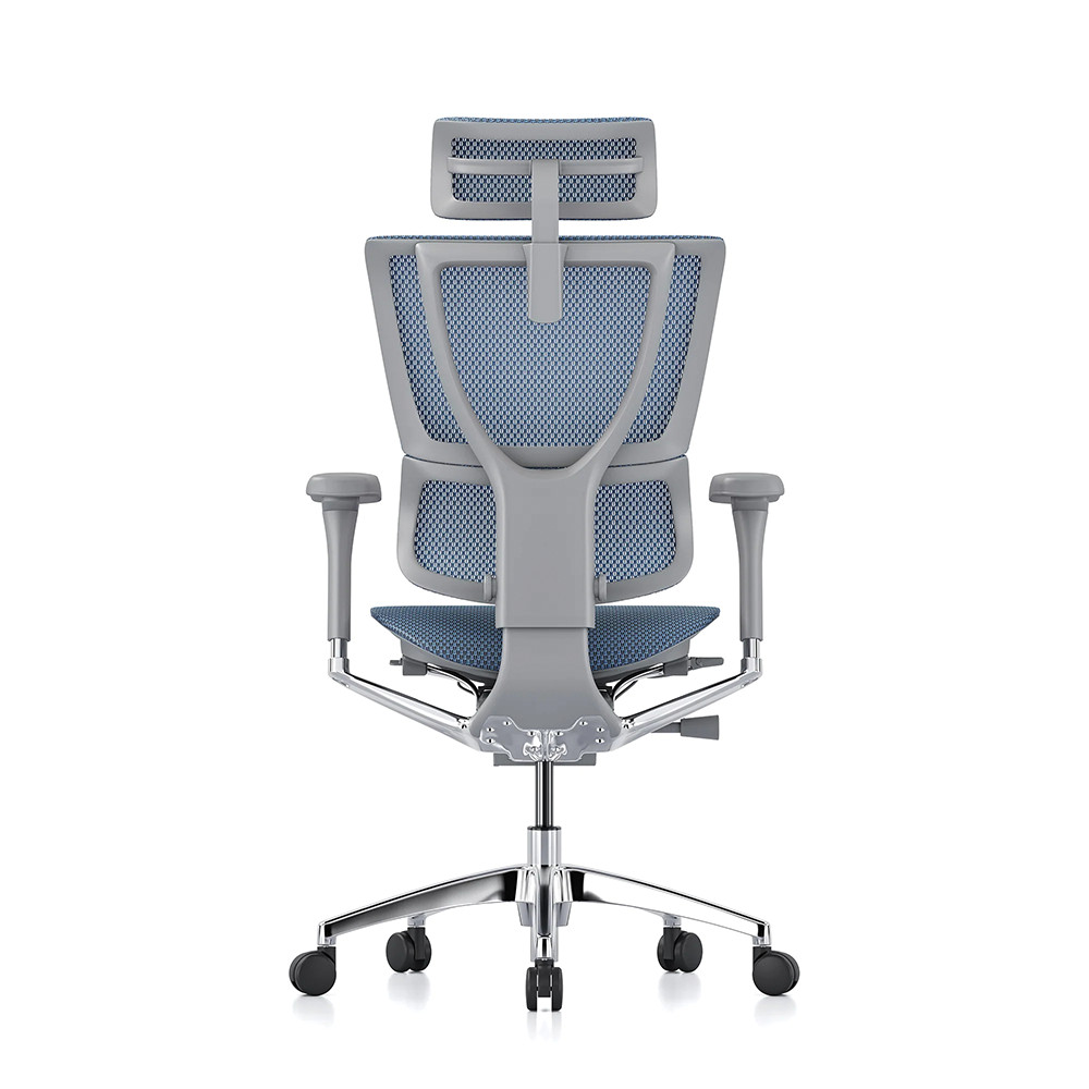 Mirus Evolution, estructura gris, malla cobalto | Procomfort