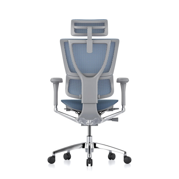 Mirus Evolution, estructura gris, malla cobalto | Procomfort