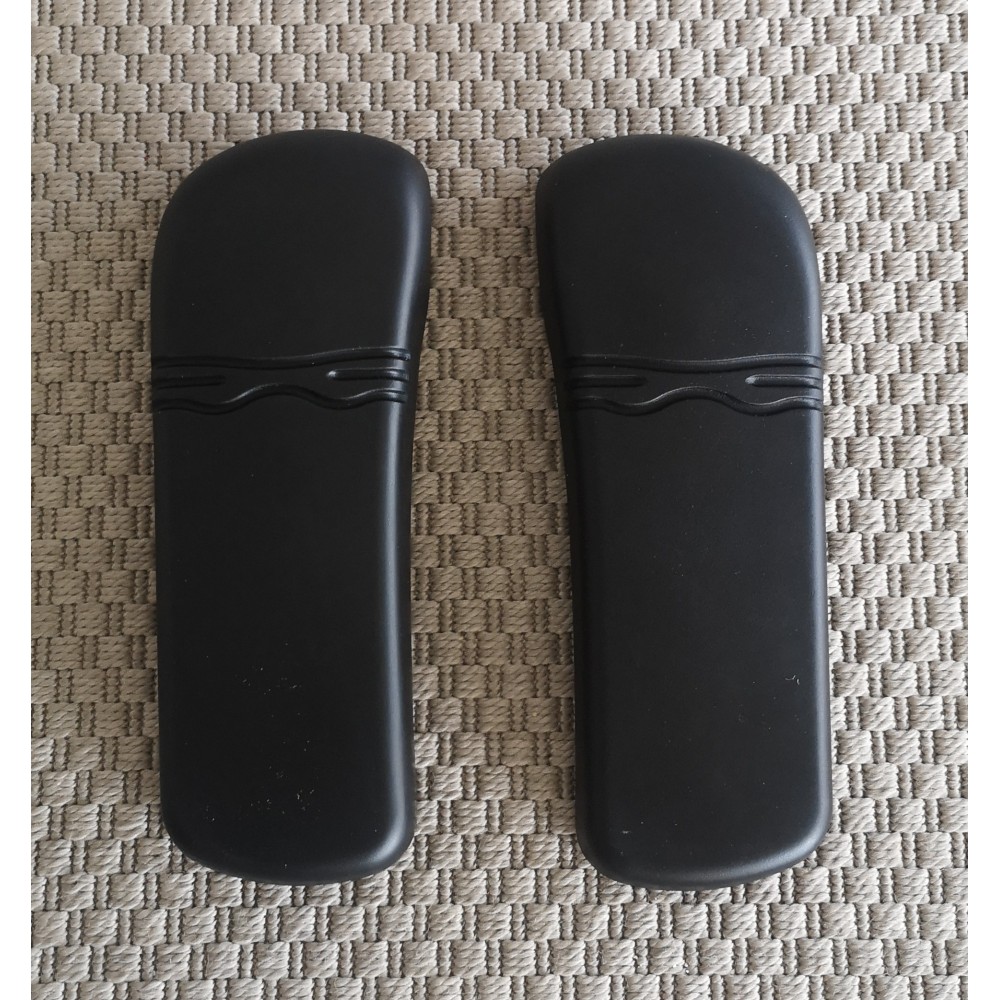 Manchettes d’accoudoirs pour Ergohuman Evolution Black
