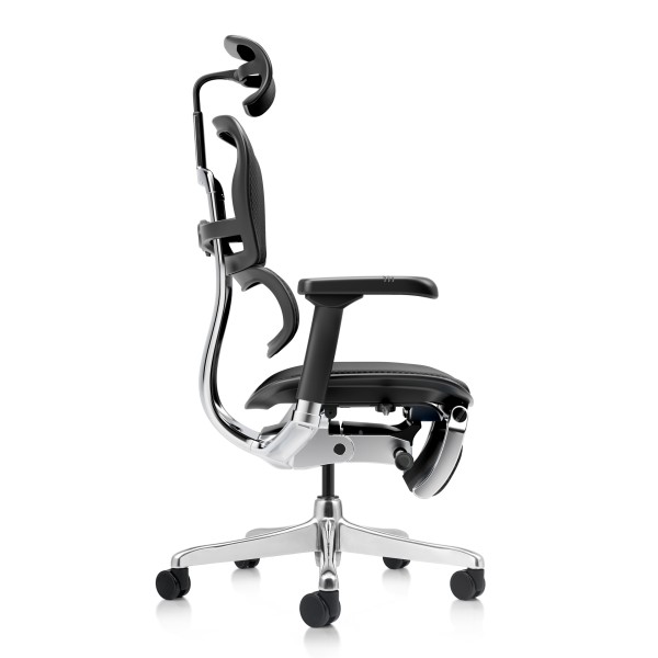 Ergohuman Med, Rahmen schwarz, Stoff schwarz | Procomfort