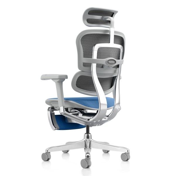Ergohuman Med, estructura gris, tejido Sky Blue | Procomfort