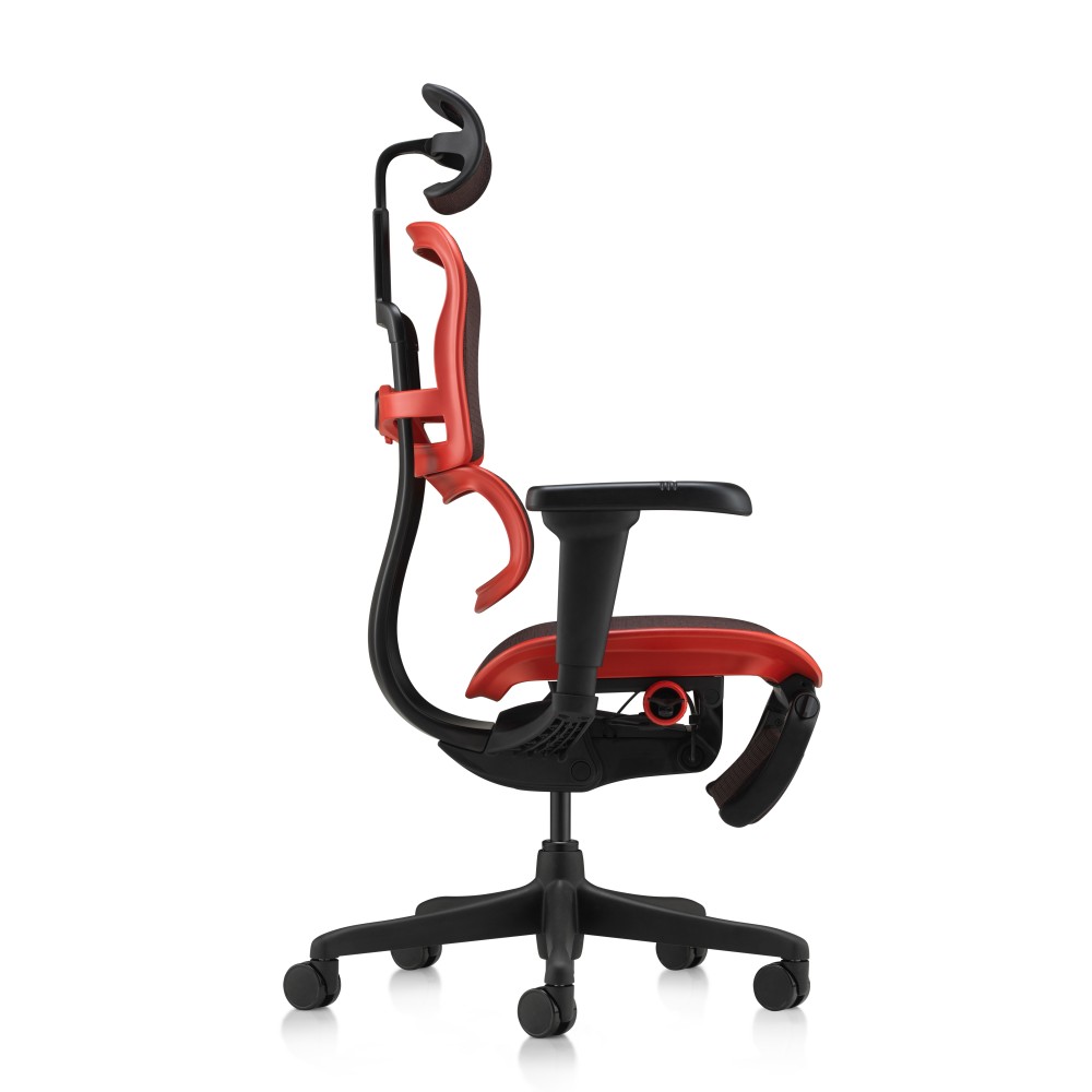 Ergohuman Ultra X9 Gaming rossa con poggiagambe | Procomfort