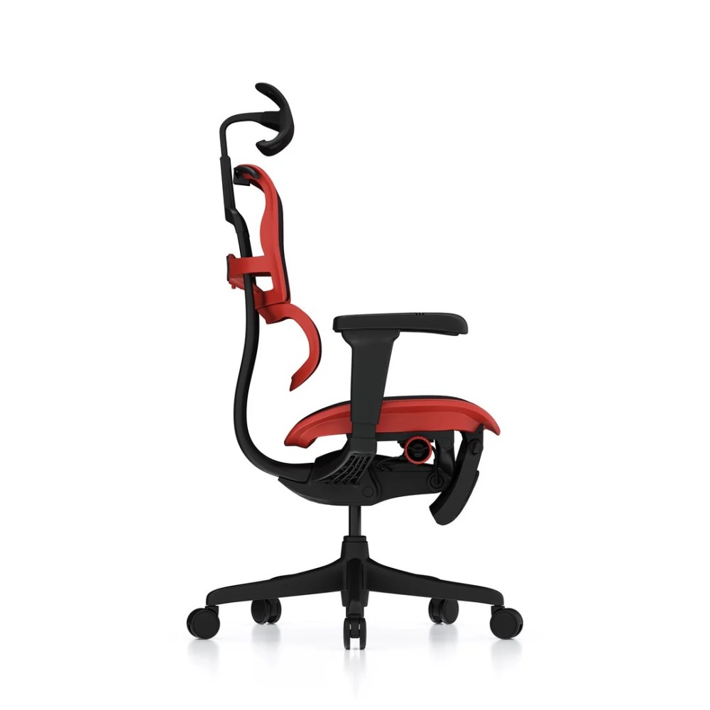 Ergohuman Ultra X9 Gaming, roja, con reposapiernas | Procomfort