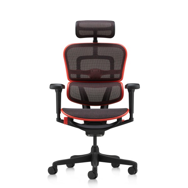 Ergohuman Ultra X9 Gaming, avec cadre rouge | Procomfort