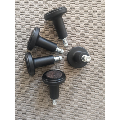 Kit de 5 patins pour fauteuil de bureau | Procomfort